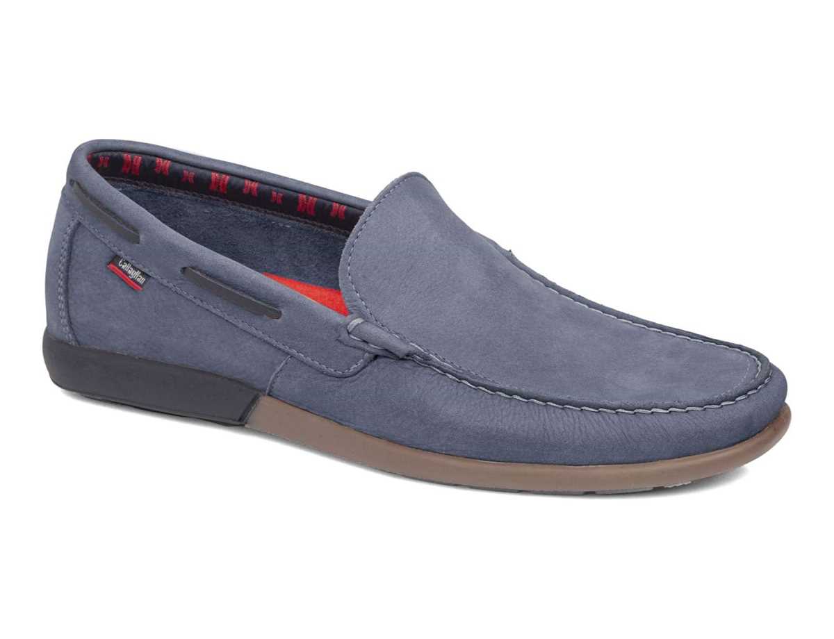 Mocasines Callaghan 11803 Mediterrani Hombre Azules | OII7789DX