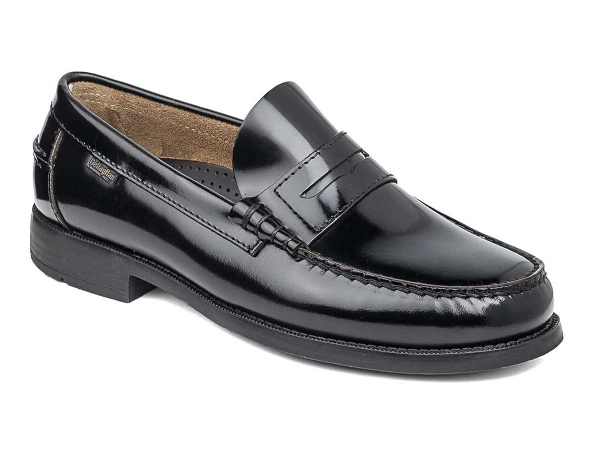 Mocasines Callaghan 16100 Pure Confort Hombre Negros | ORI1925ZI