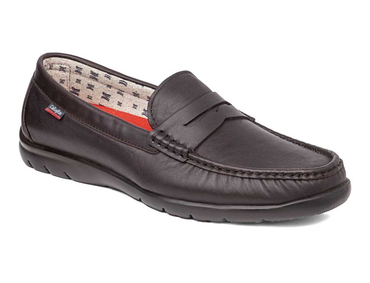 Mocasines Callaghan 18003 Tenger Hombre Marrom Oscuro | SPO417IH