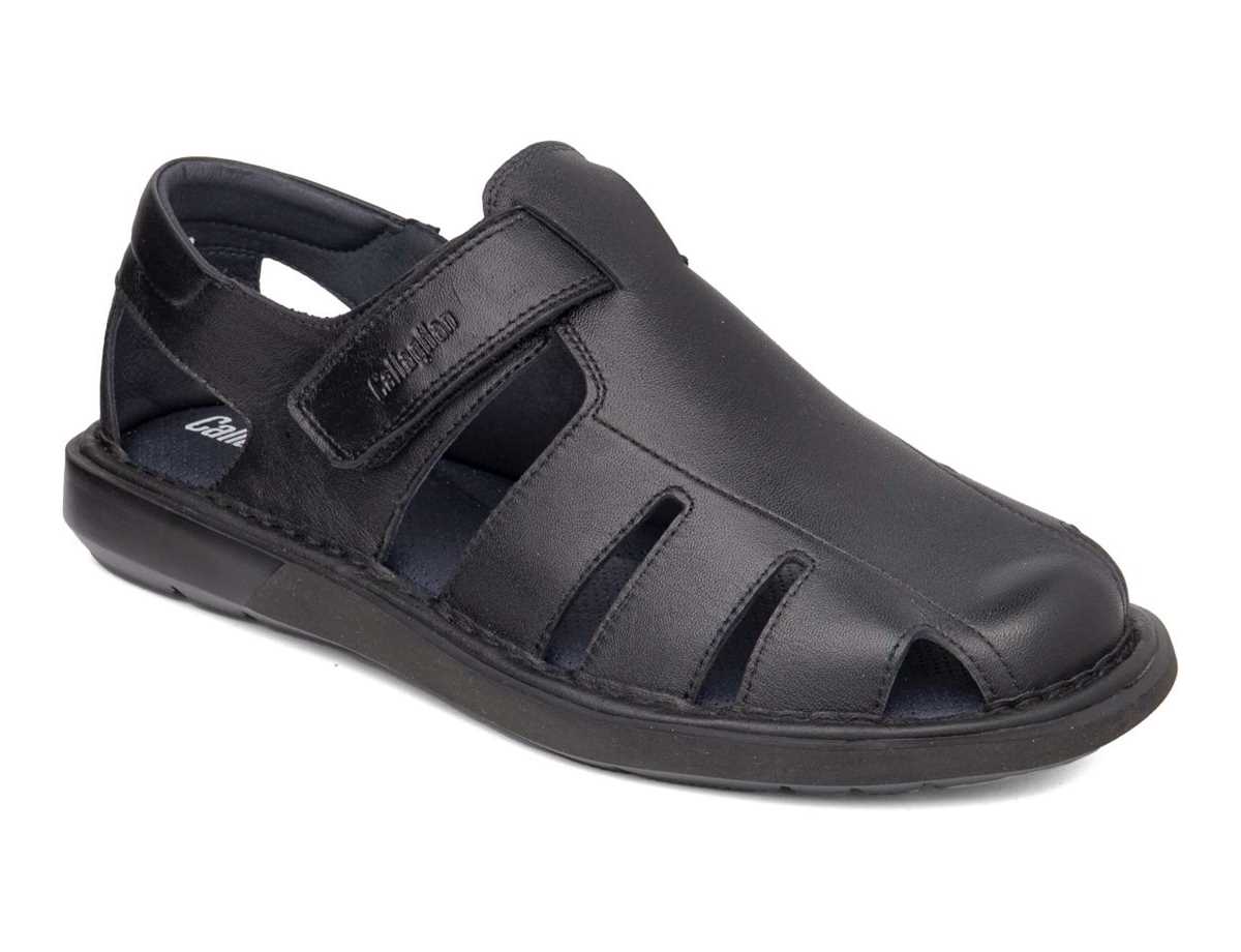 Sandalias Callaghan 92311 Leban Hombre Negros | UAO7394PV