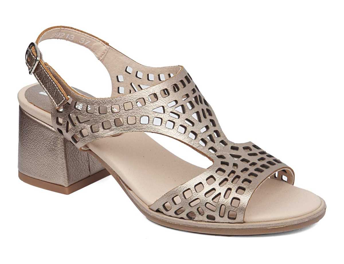 Sandalias Tacones Callaghan 29213 Kibow Mujer Dorados | GRZ9453CC