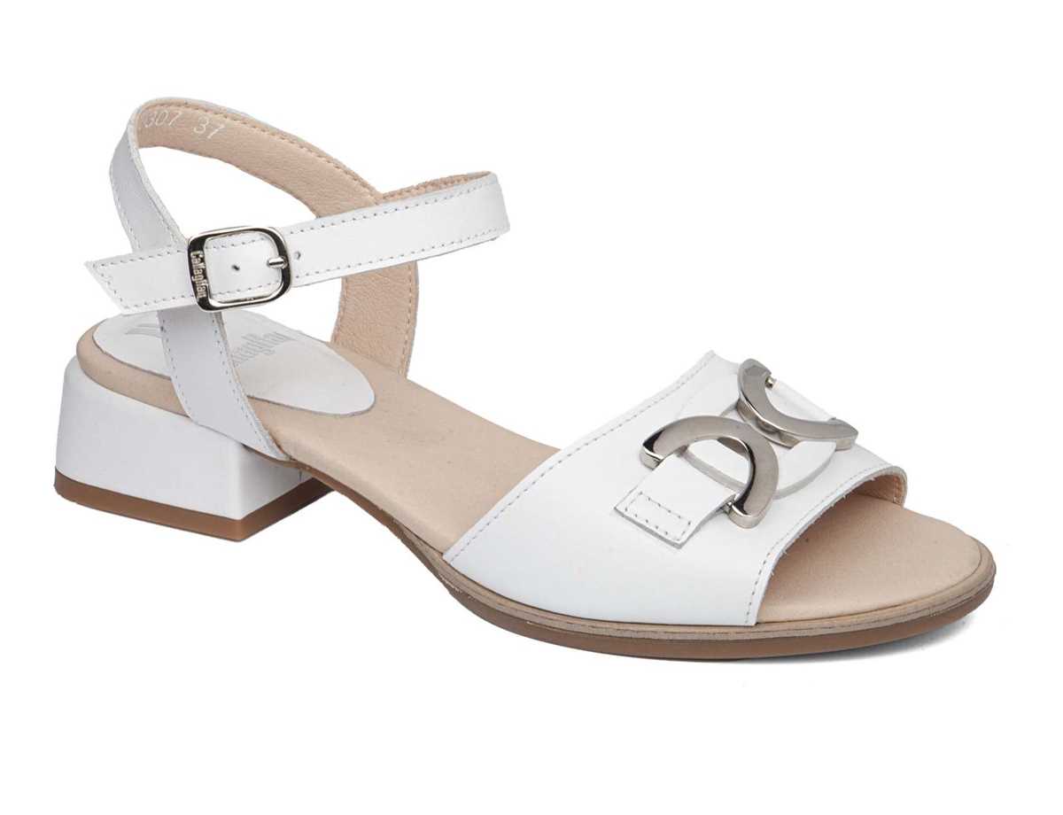 Sandalias Tacones Callaghan 30307 Luna Mujer Blancos | ZDX2287OL