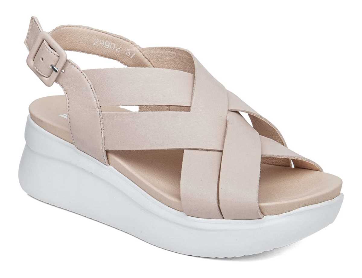 Sandalias de Plataforma Callaghan 29902 Llana Mujer Rosas | STL7276QC