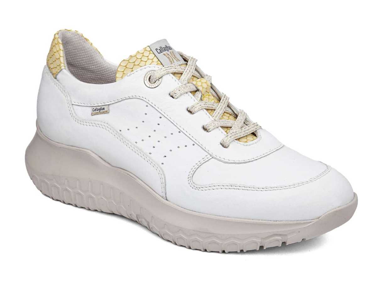 Tenis Callaghan 53801 Suv Marine Sra Mujer Blancos Amarillos | LES2942LA