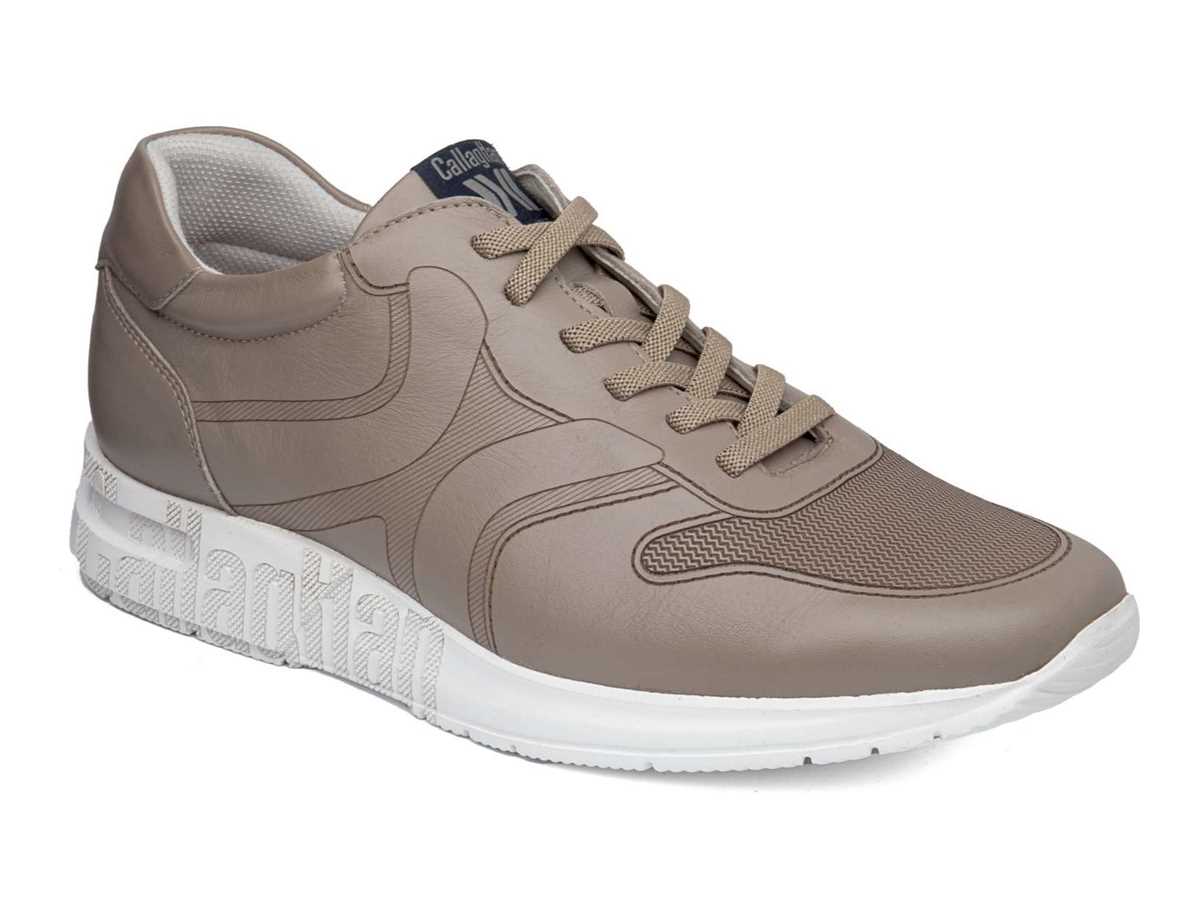 Tenis Callaghan 91322 Goliat S.I.Lase Hombre Beige | CTX996NP