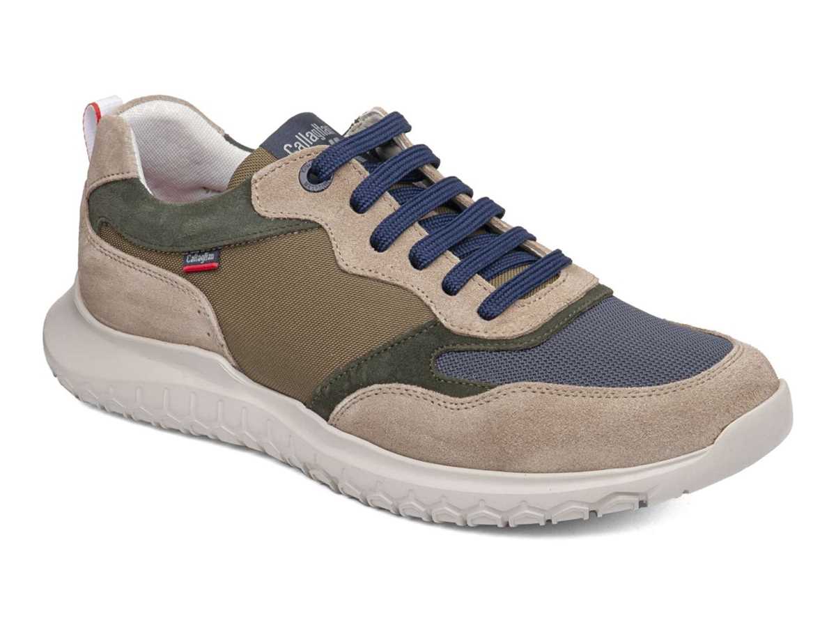 Zapatos Casuales Callaghan 53702 Suv Marine Cro Hombre Beige Grises Verdes | BJT9585YV