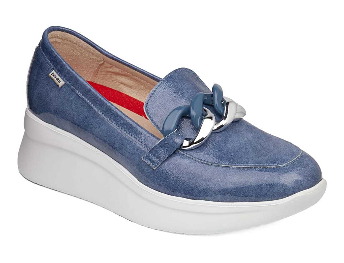 Zapatos Plataforma Callaghan 30019 Hanna Mujer Azules | MWT9713KS