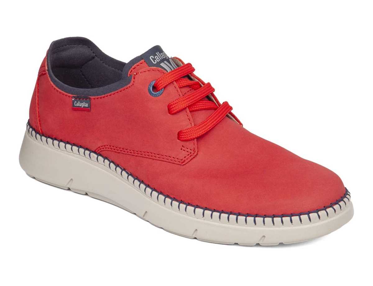 Zapatos con Cordones Callaghan 53500 Circular Hombre Rojos Azules | WVL6189EE