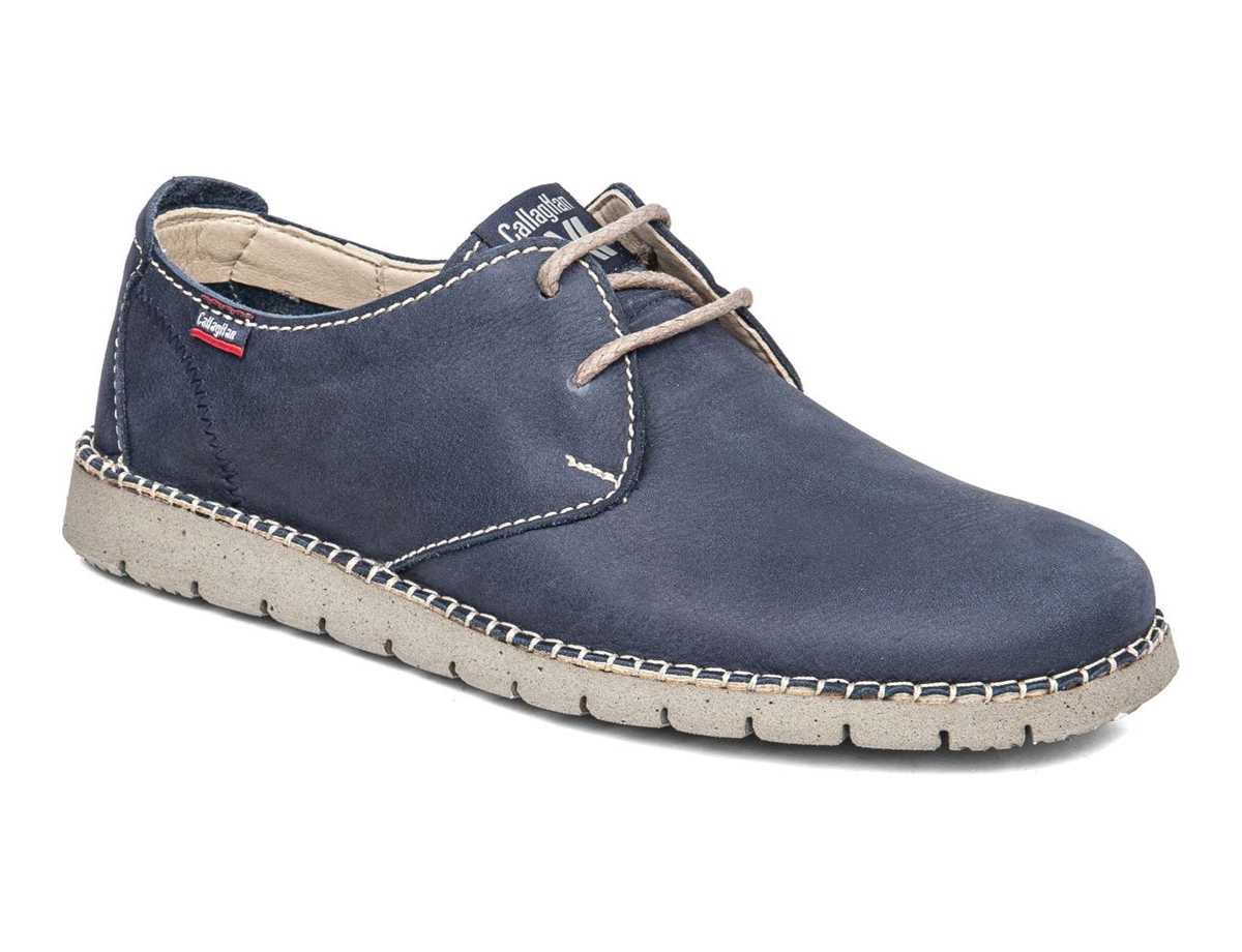 Zapatos con Cordones Callaghan 84702 Abiatar Hombre Azules | TFQ4296CY