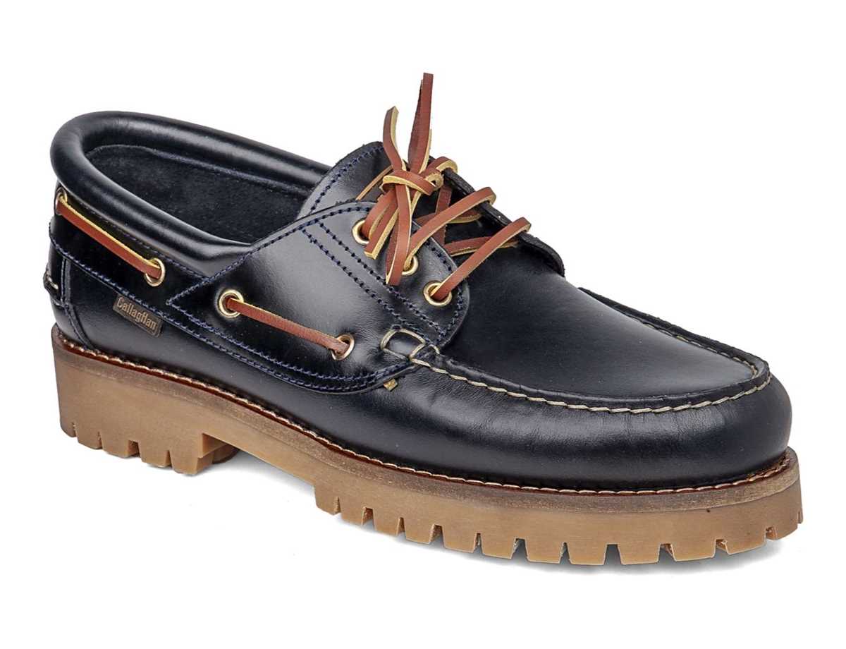 Zapatos del Barco Callaghan 21910 Timber Cro Hombre Azules | BTZ9937XG