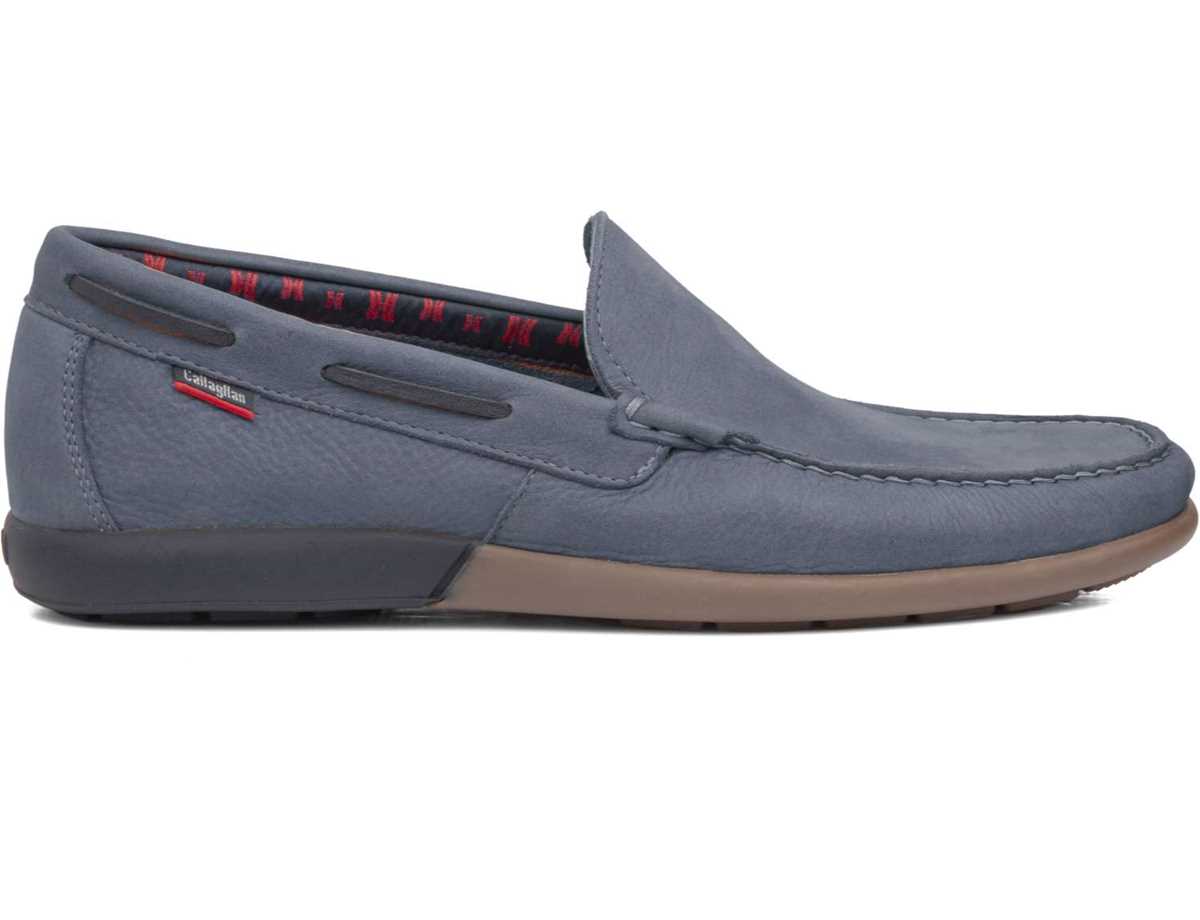 Mocasines Callaghan 11803 Mediterrani Hombre Azules | OII7789DX