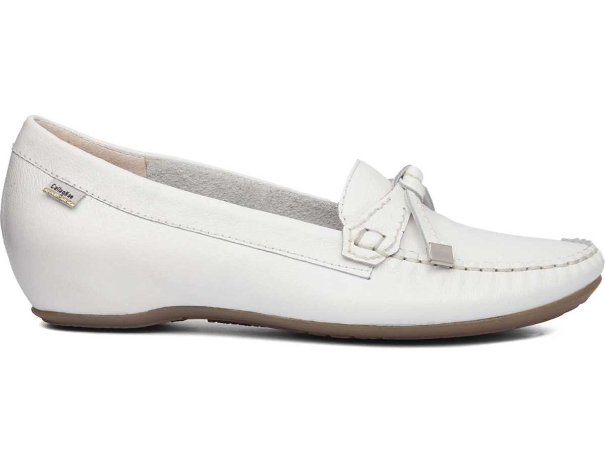 Mocasines Callaghan 12022 Dance Mujer Blancos | SFX3994KC