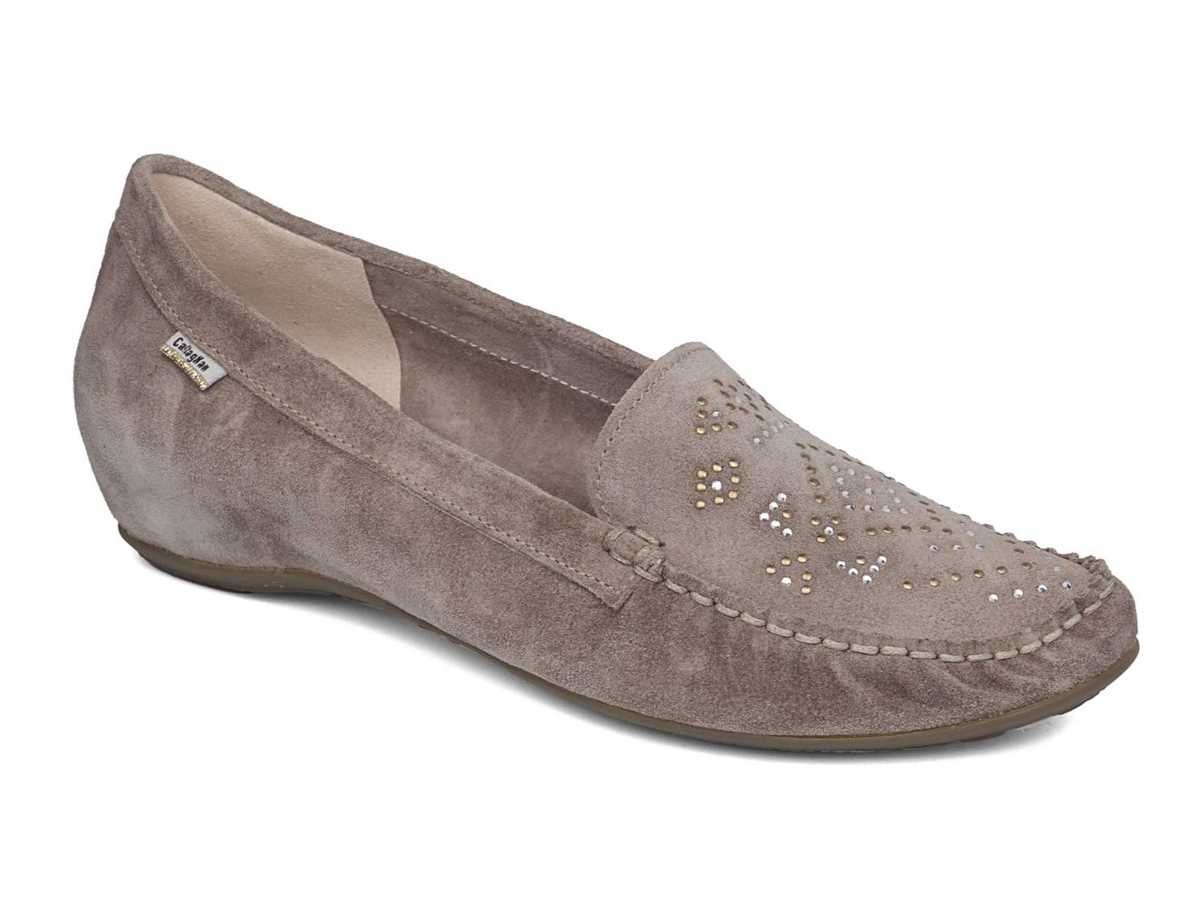 Mocasines Callaghan 12043 Dance Mujer Beige | YPO1552WD