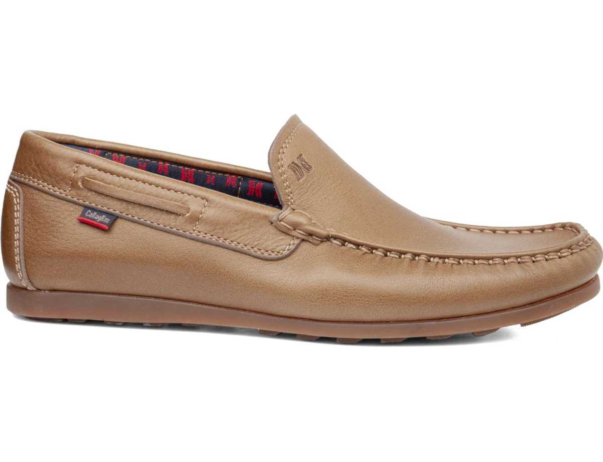 Mocasines Callaghan 15200 Driveline Hombre Beige | GXL1979JM