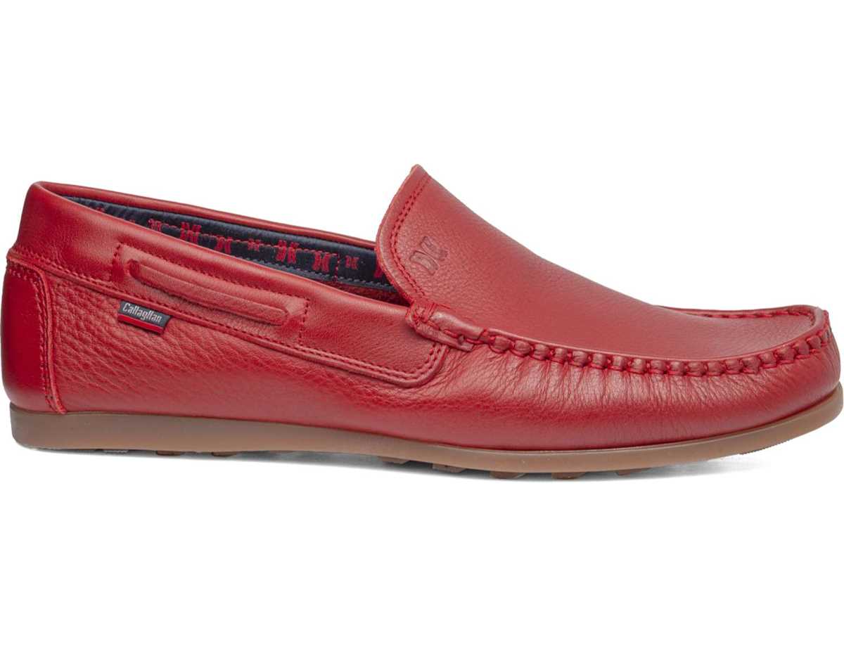 Mocasines Callaghan 15200 Driveline Hombre Rojos | NHC8742KO