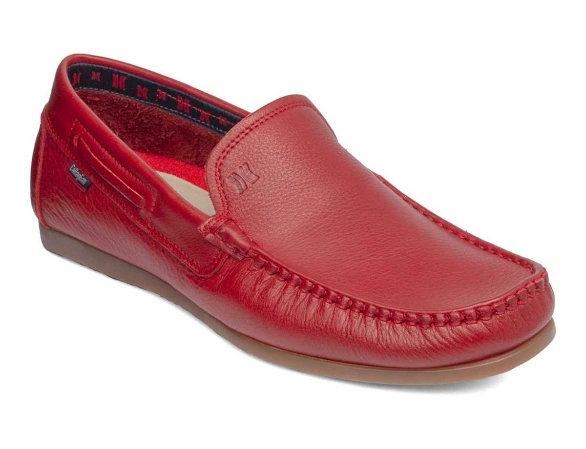 Mocasines Callaghan 15200 Driveline Hombre Rojos | NHC8742KO