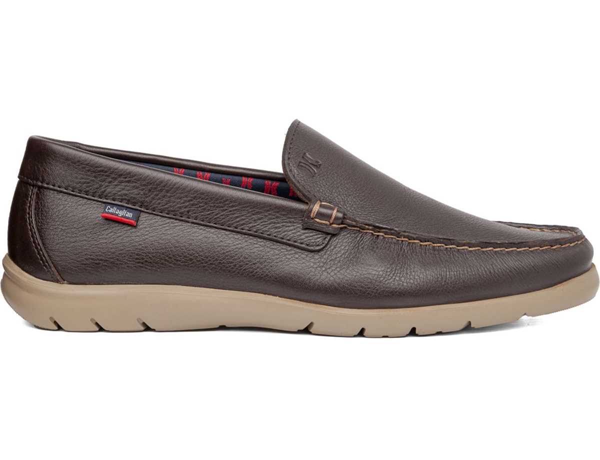 Mocasines Callaghan 18001 Tenger Hombre Marrom Oscuro | IYV6716HW