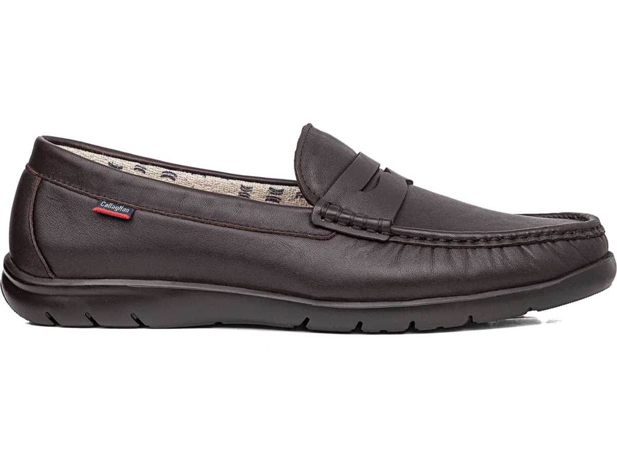 Mocasines Callaghan 18003 Tenger Hombre Marrom Oscuro | SPO417IH