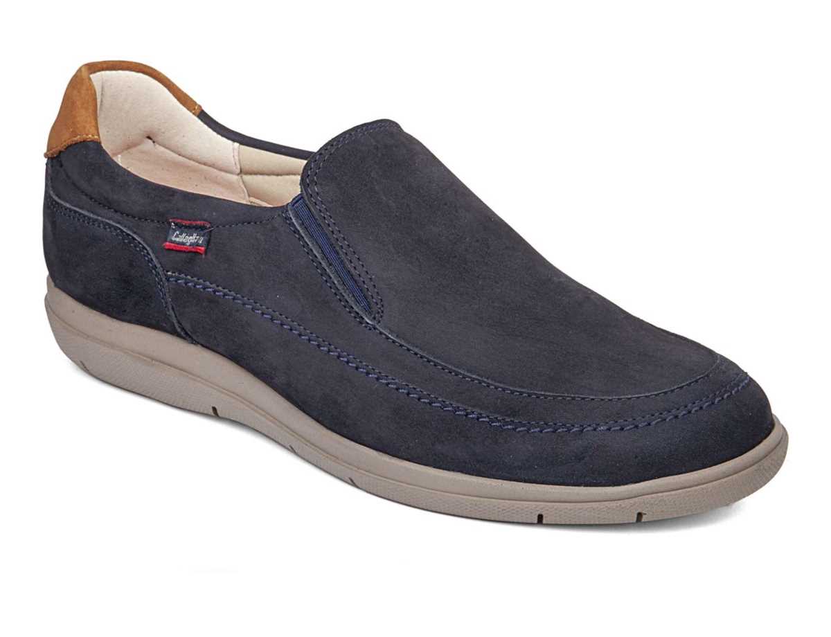 Mocasines Callaghan 46805 Duna Hombre Azules Marrom | WFN9644HC