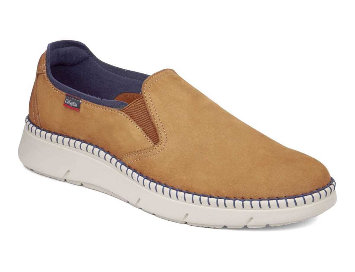 Mocasines Callaghan 53501 Circular Hombre Marrom Azules | BYL3922PN