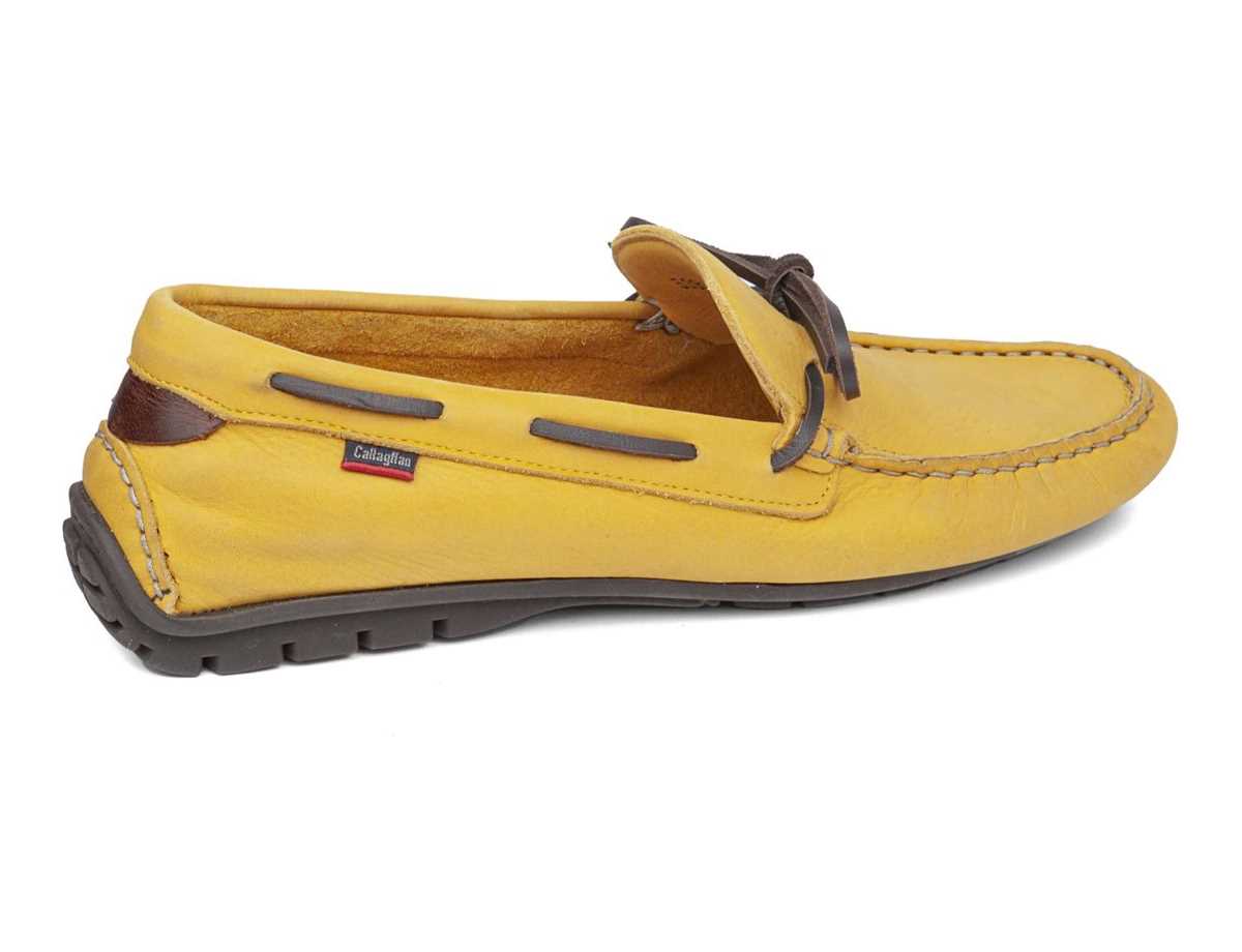 Mocasines Callaghan 53901 Bitron Hombre Amarillos Marrom | XYJ4029WW