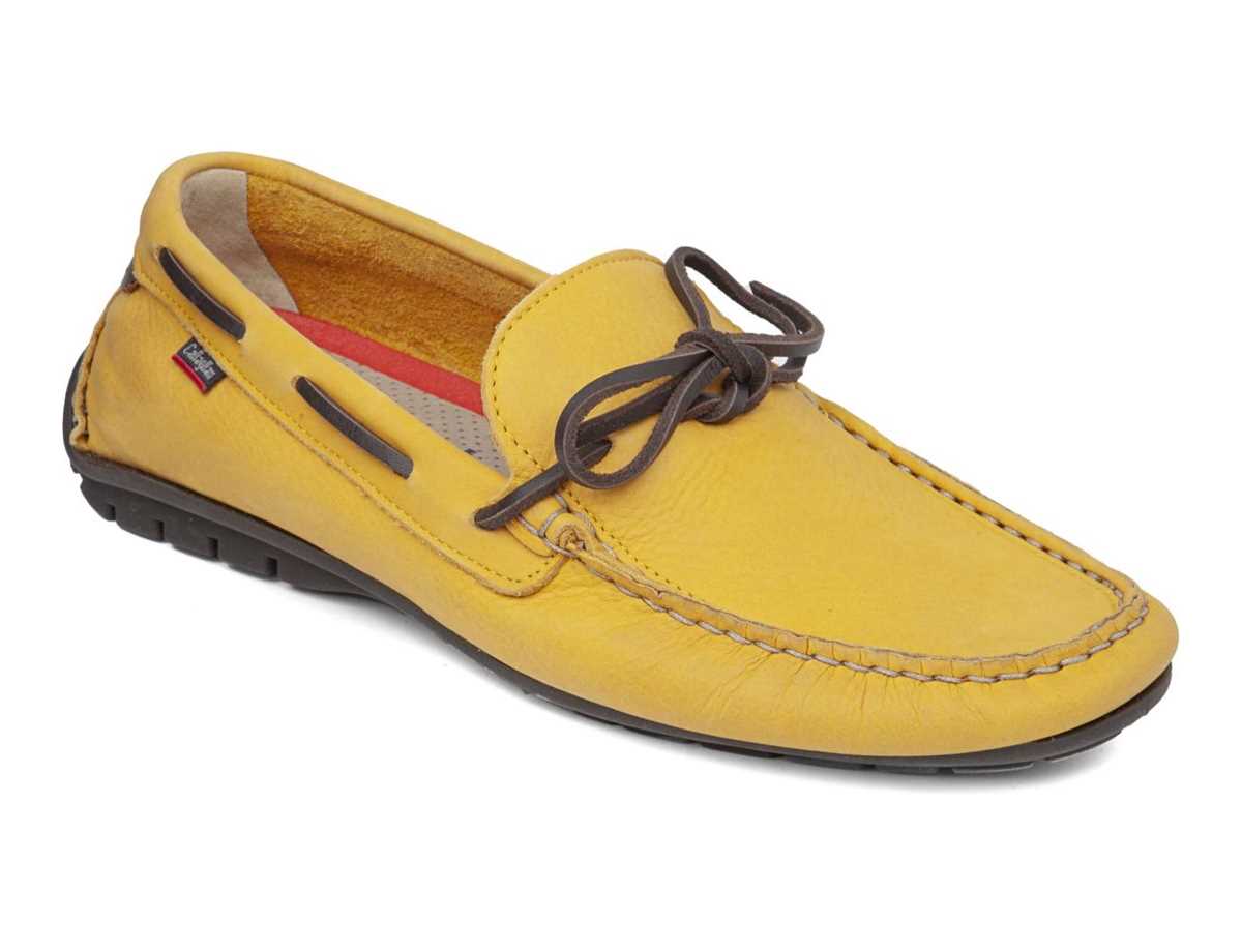 Mocasines Callaghan 53901 Bitron Hombre Amarillos Marrom | XYJ4029WW