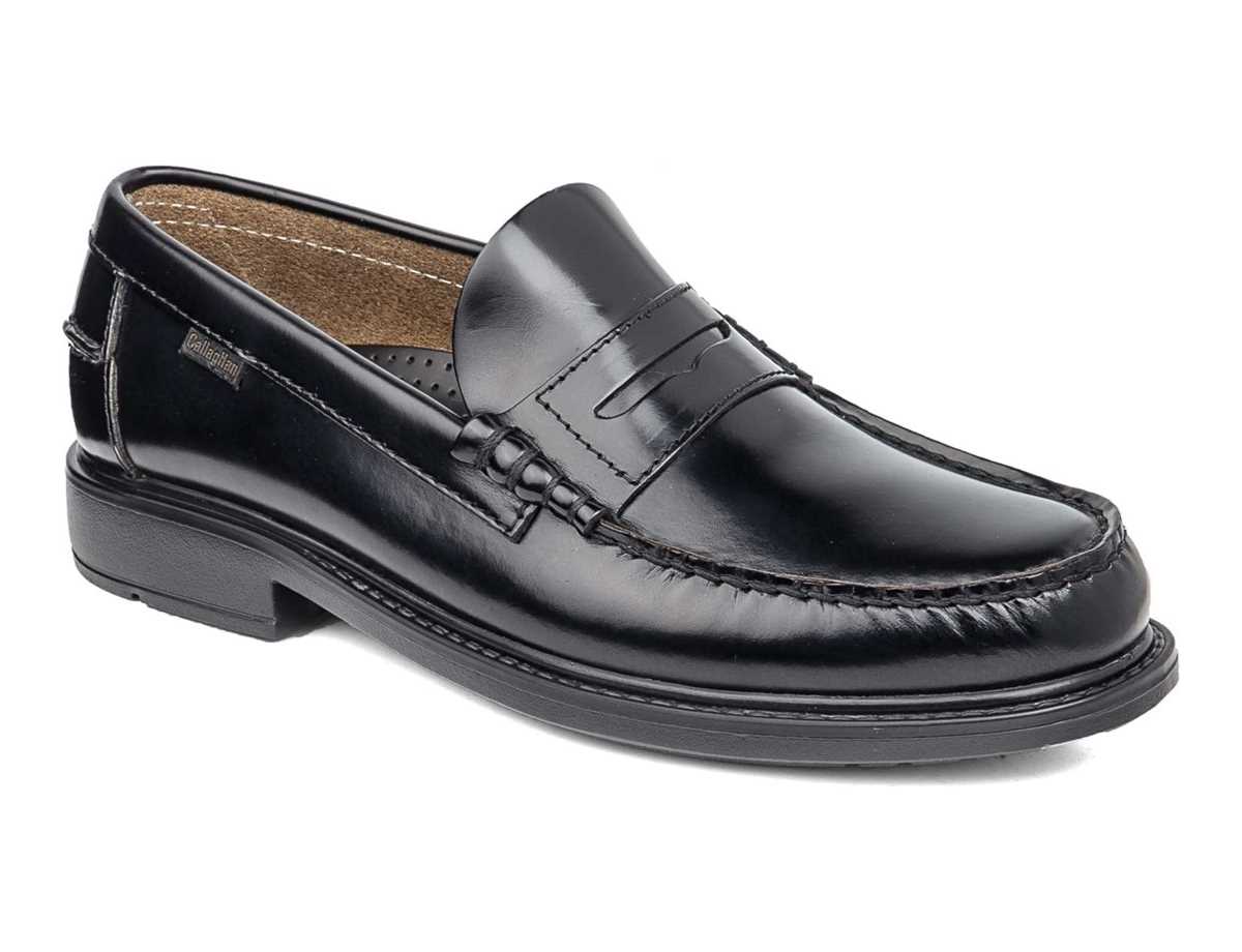 Mocasines Callaghan 90000 Cedron K. Hombre Negros | HYO2813QP