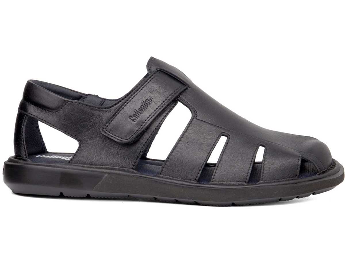 Sandalias Callaghan 92311 Leban Hombre Negros | UAO7394PV