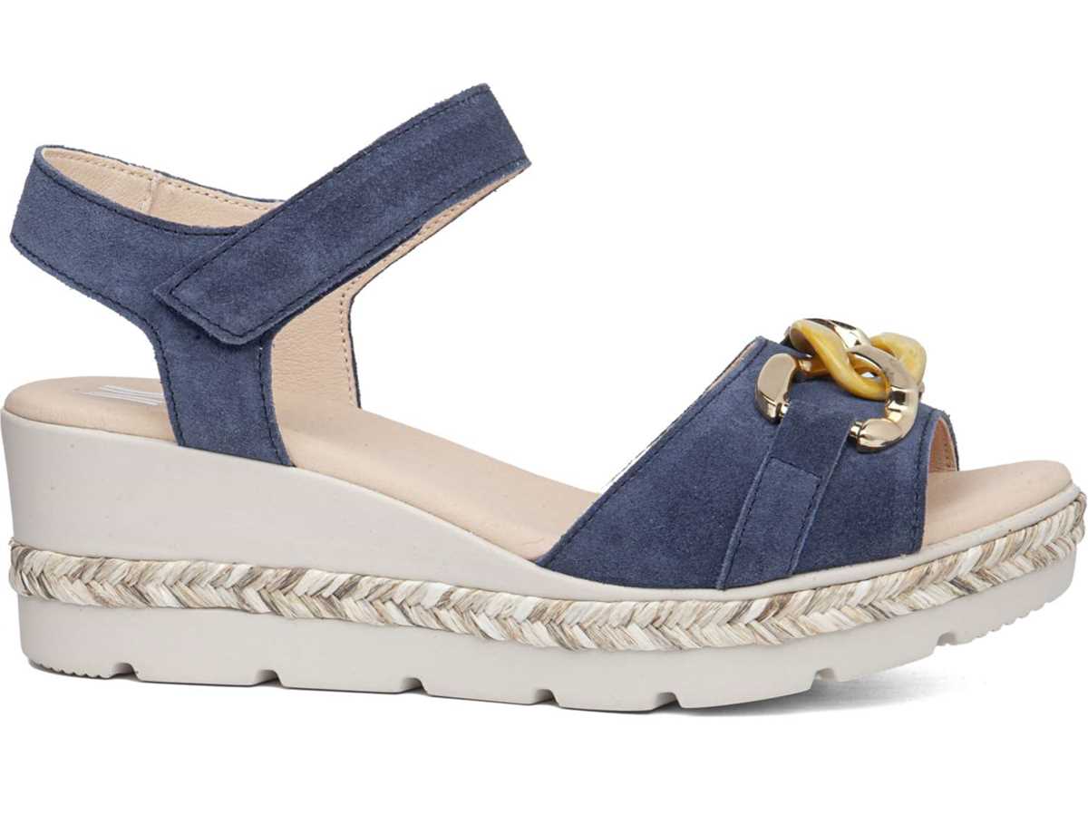 Sandalias Cuña Callaghan 29807 Mara Mujer Azules | AKP3656WX