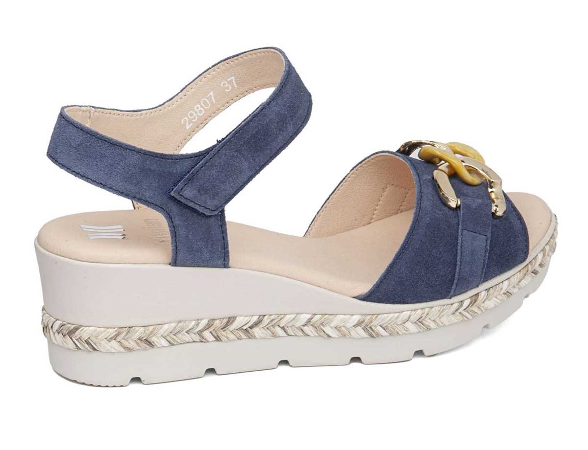 Sandalias Cuña Callaghan 29807 Mara Mujer Azules | AKP3656WX