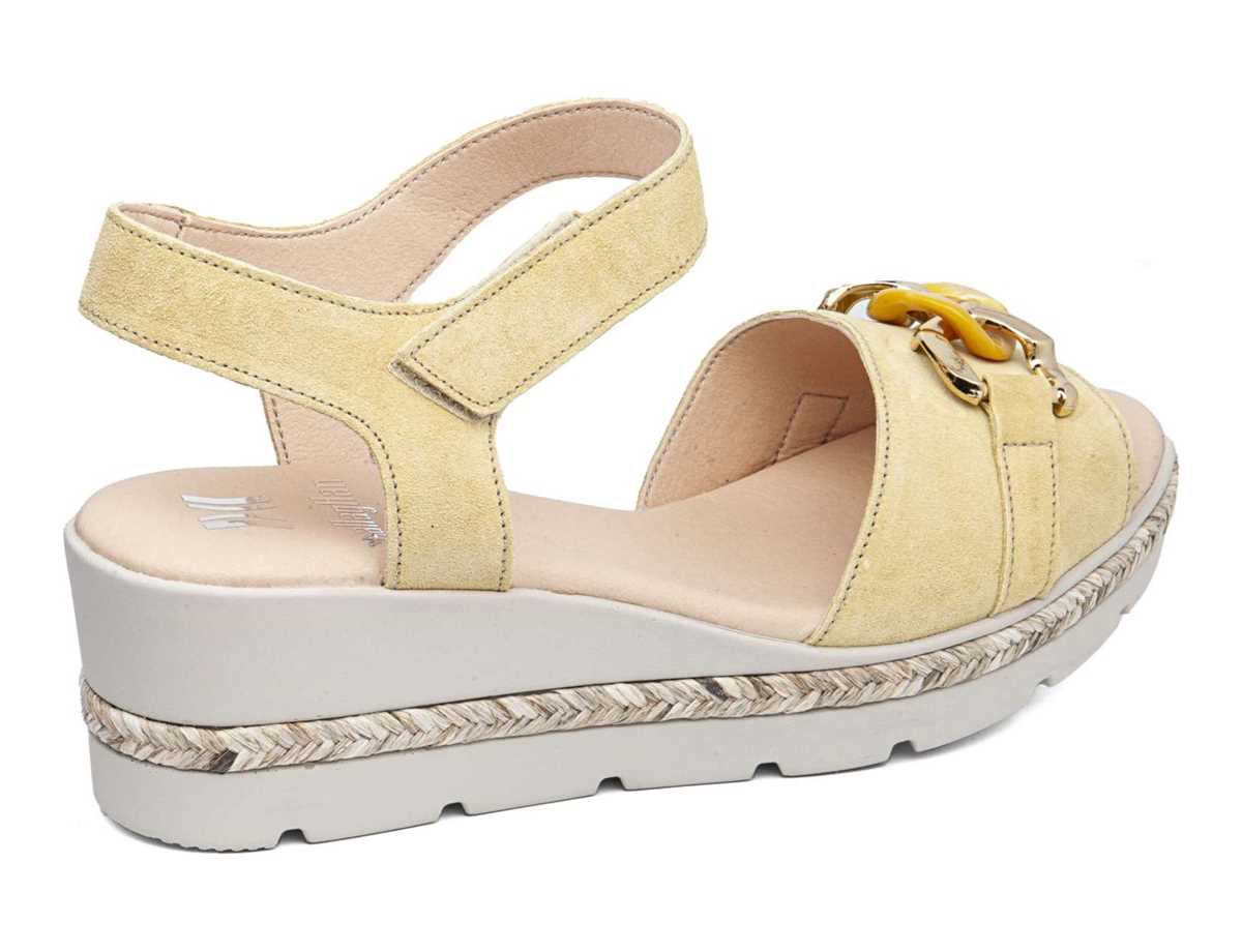 Sandalias Cuña Callaghan 29807 Mara Mujer Amarillos | JSQ3220DP