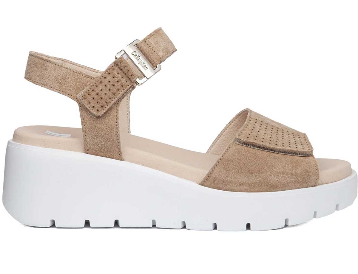 Sandalias Cuña Callaghan 32002 Bera Mujer Marrom | GLE793KI