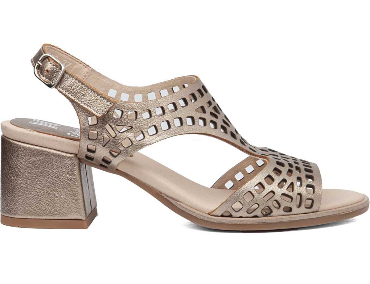 Sandalias Tacones Callaghan 29213 Kibow Mujer Dorados | GRZ9453CC