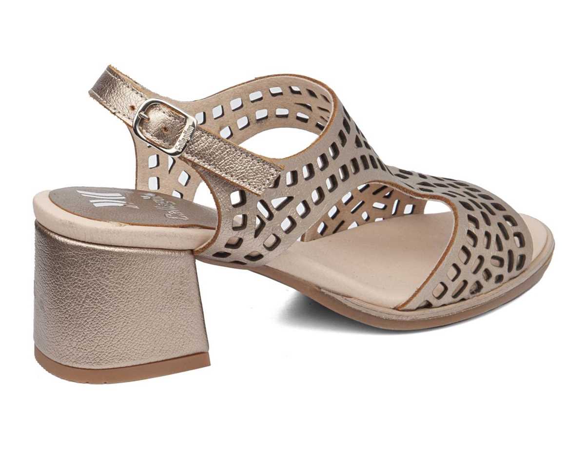 Sandalias Tacones Callaghan 29213 Kibow Mujer Dorados | GRZ9453CC