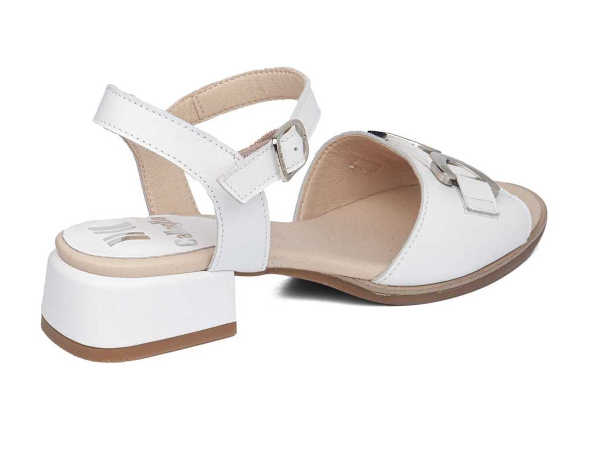 Sandalias Tacones Callaghan 30307 Luna Mujer Blancos | ZDX2287OL