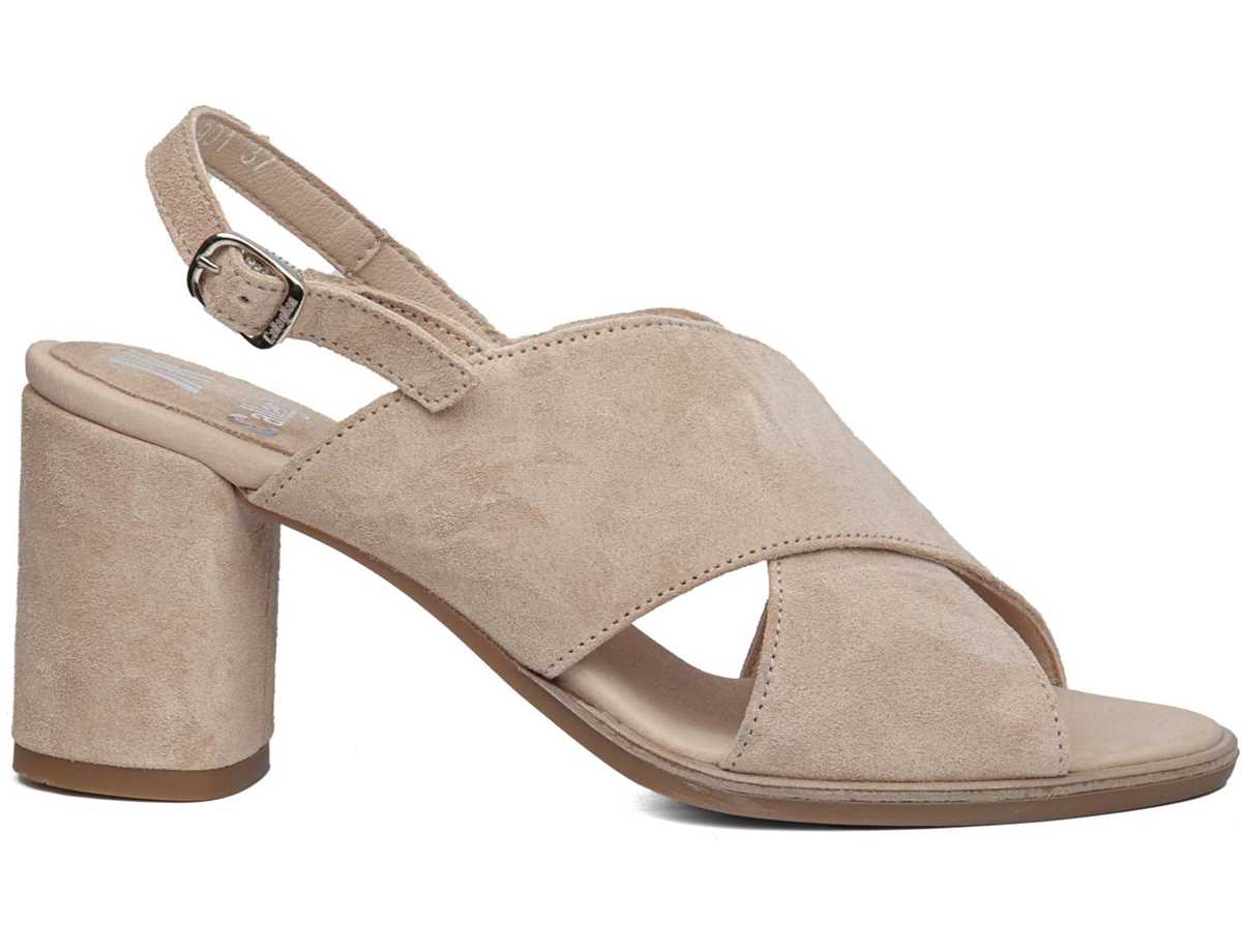 Sandalias Tacones Callaghan 31901 Kanji Mujer Beige | ABN9759PI