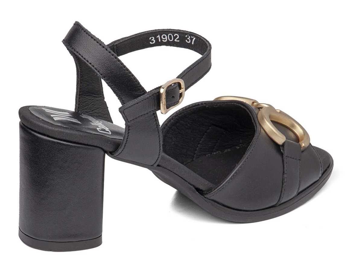 Sandalias Tacones Callaghan 31902 Kanji Mujer Negros | BYO9883GR