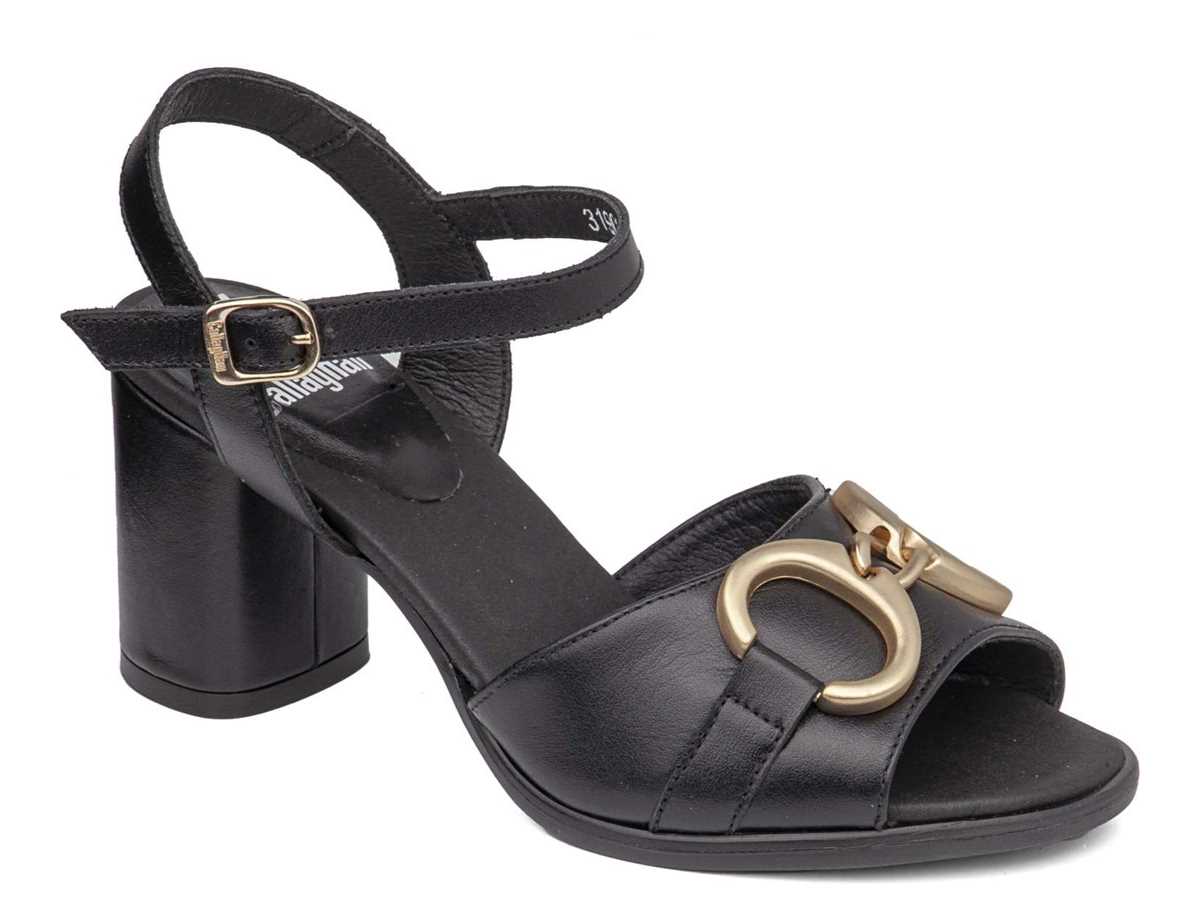 Sandalias Tacones Callaghan 31902 Kanji Mujer Negros | BYO9883GR