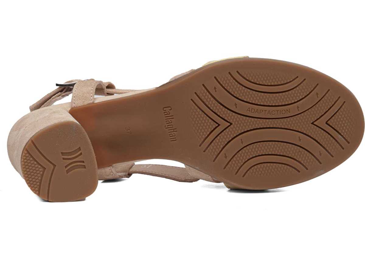 Sandalias Tacones Callaghan 31904 Kanji Mujer Morados Amarillos Beige | VAH3265BL