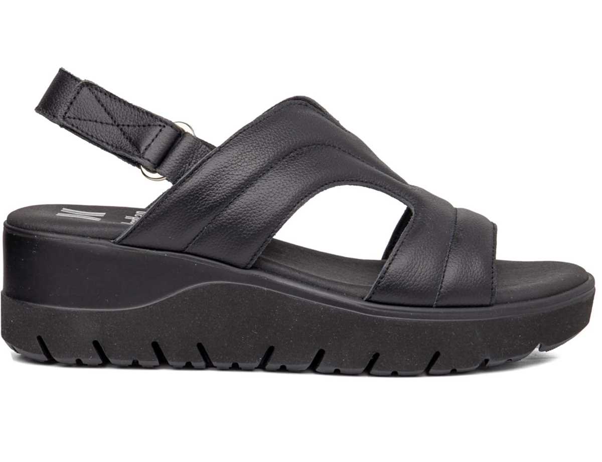 Sandalias de Plataforma Callaghan 26516 Uwanja Mujer Negros | VZK4012DK