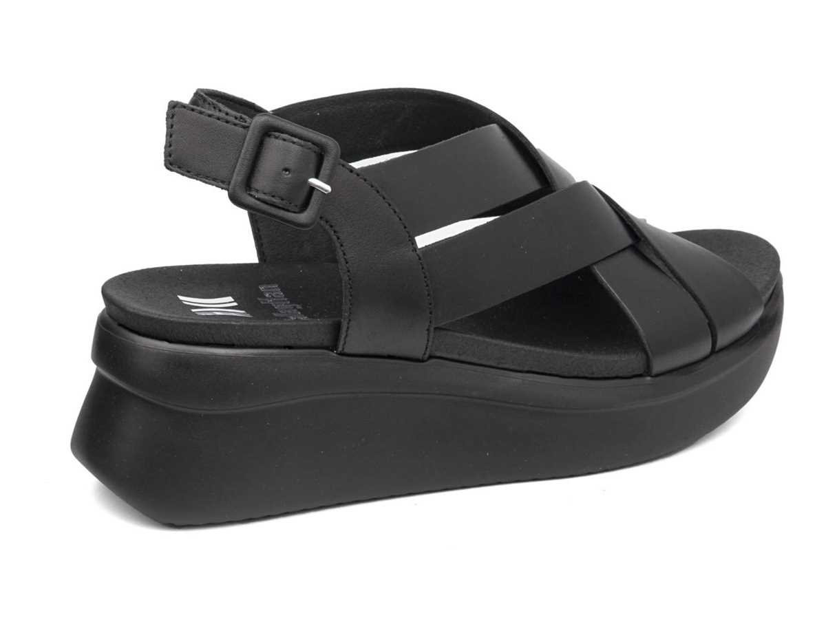 Sandalias de Plataforma Callaghan 29902 Llana Mujer Negros | OXS424JS