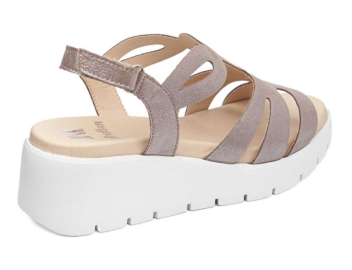 Sandalias de Plataforma Callaghan 32005 Bera Mujer Beige | FCE3960FP