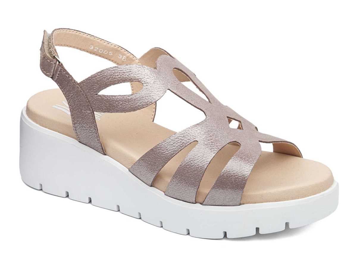 Sandalias de Plataforma Callaghan 32005 Bera Mujer Beige | FCE3960FP