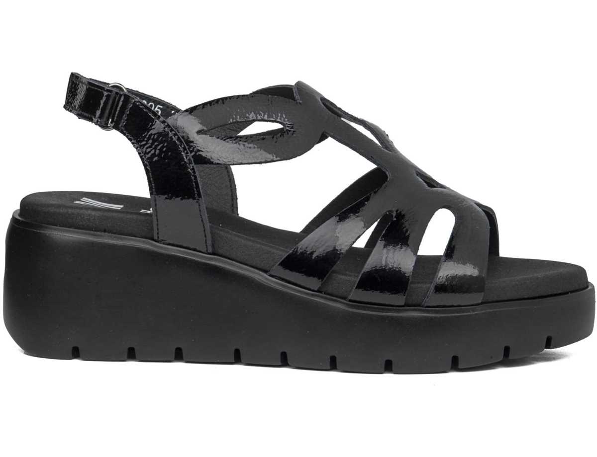 Sandalias de Plataforma Callaghan 32005 Bera Mujer Negros | HLJ2523KZ