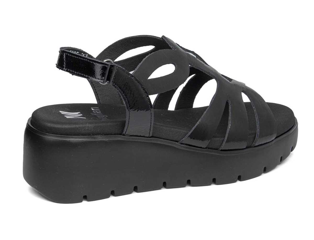 Sandalias de Plataforma Callaghan 32005 Bera Mujer Negros | HLJ2523KZ