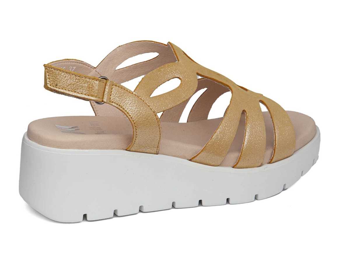 Sandalias de Plataforma Callaghan 32005 Bera Mujer Amarillos | UEK4634KS