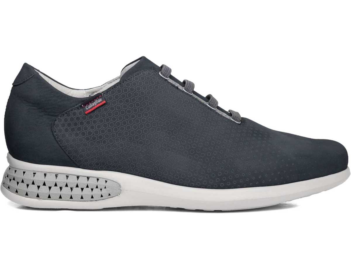 Tenis Callaghan 12101 Personal Hombre Grises Negros | VDI7546XQ