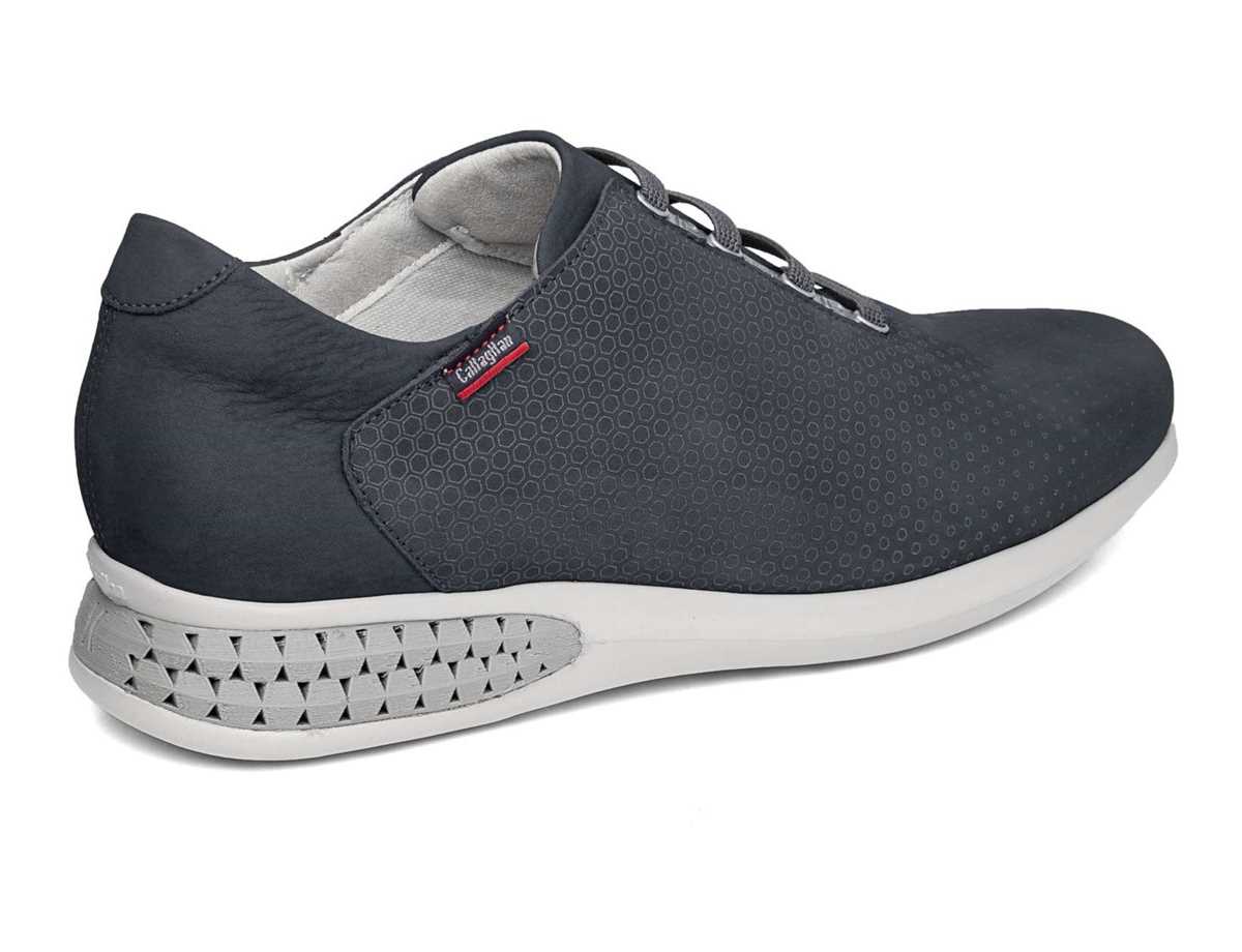 Tenis Callaghan 12101 Personal Hombre Grises Negros | VDI7546XQ