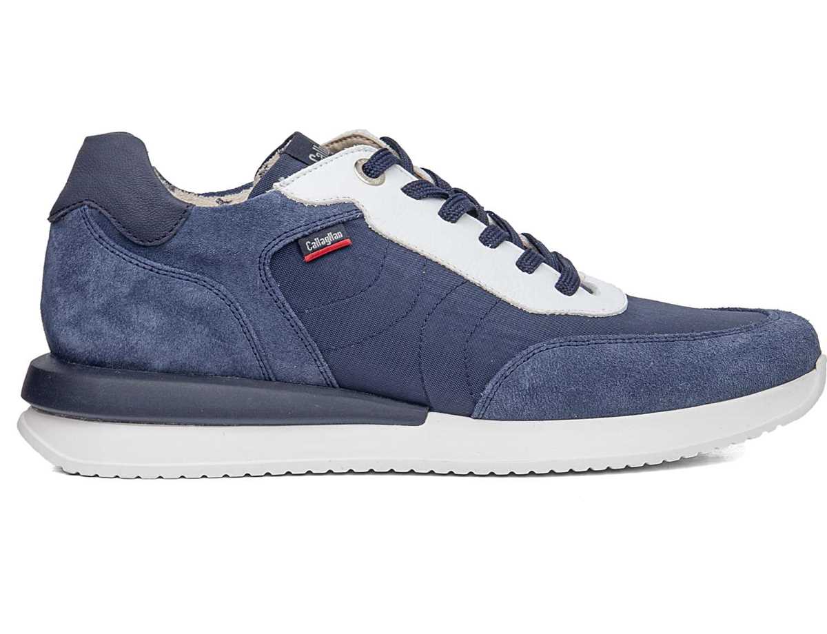 Tenis Callaghan 51100 Moses Hombre Azules | CFJ565LO