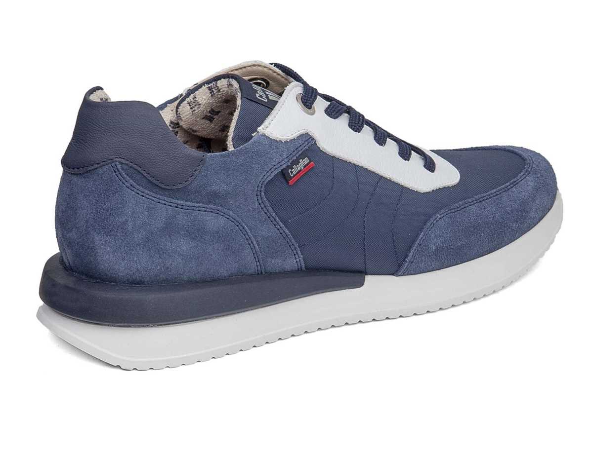 Tenis Callaghan 51100 Moses Hombre Azules | CFJ565LO